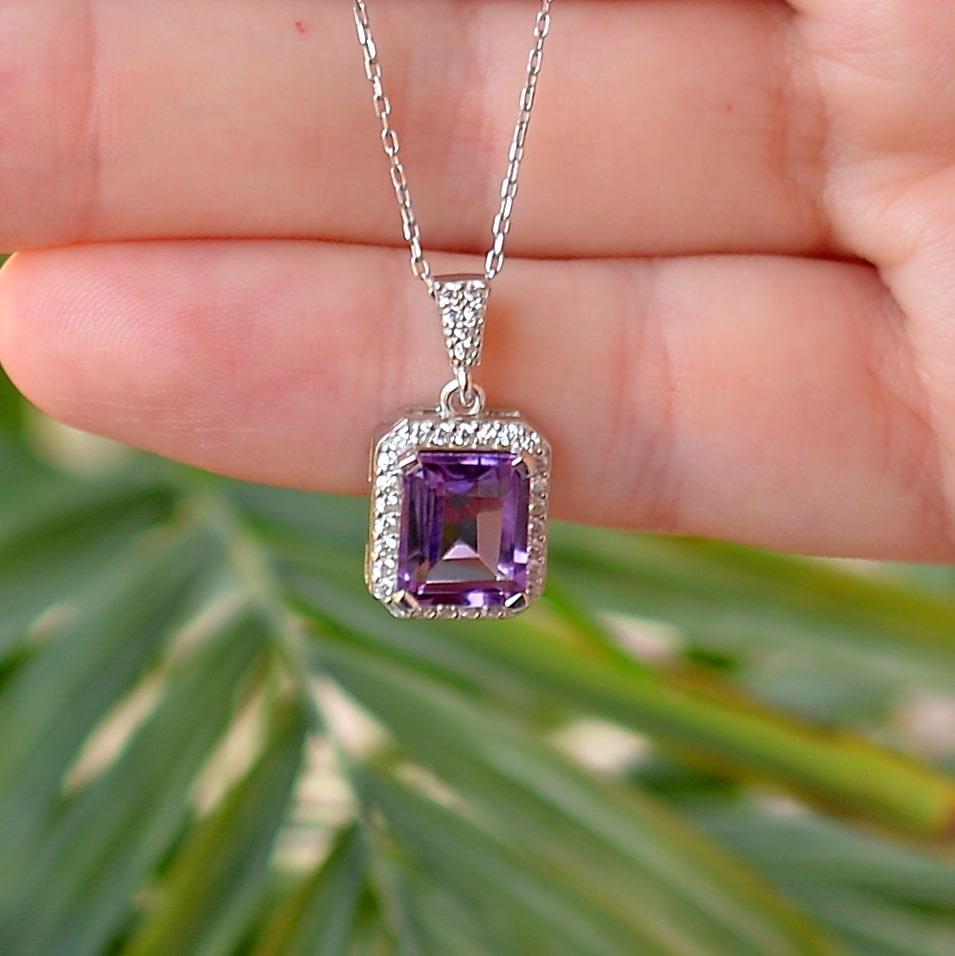 Ametist Taşı Kolye