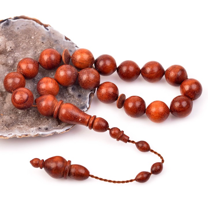 Harnup Ağacı Bilek Boy Tesbih (13,5*15 mm) - 1