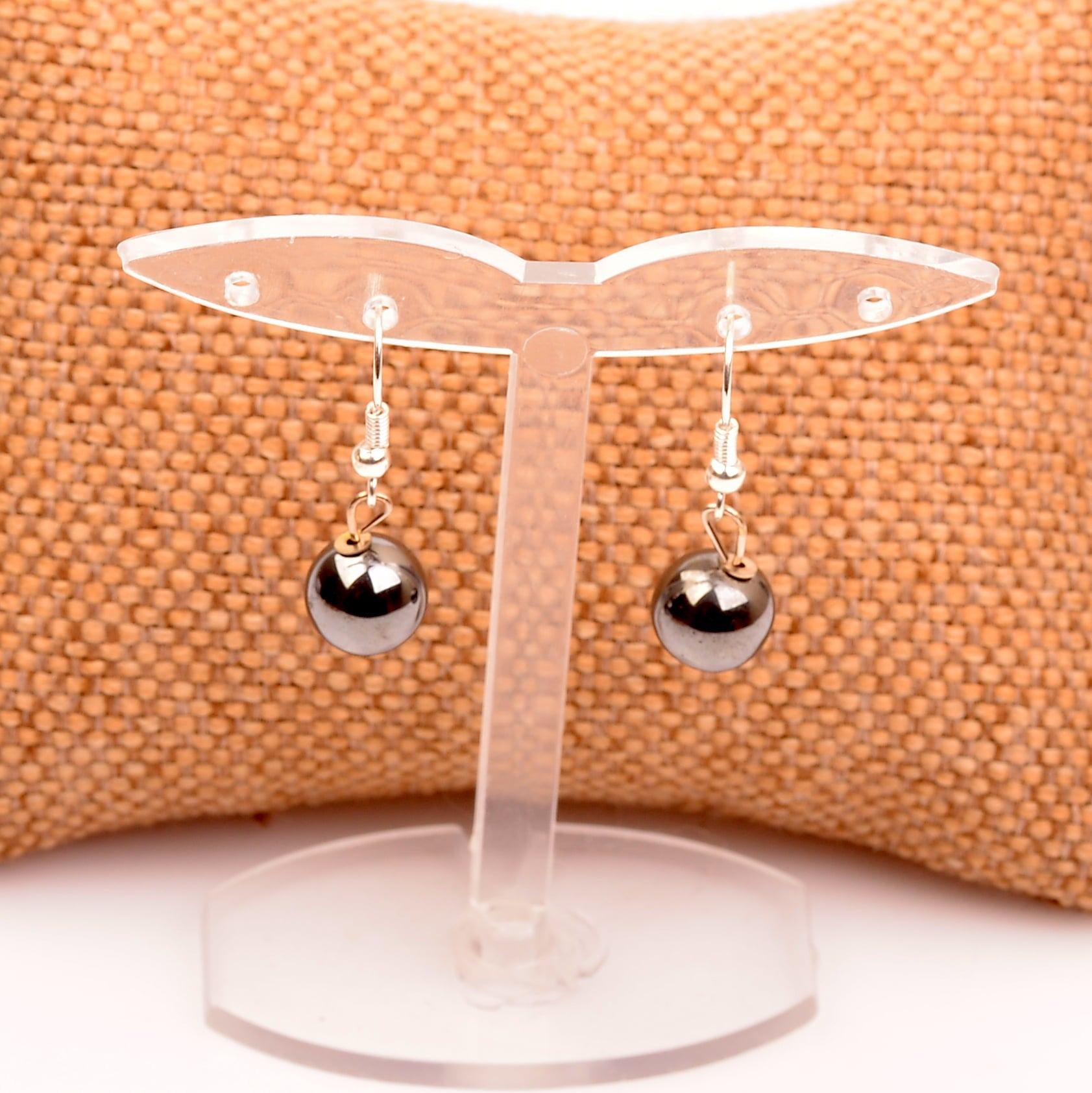 Hematit Taşı Küpe