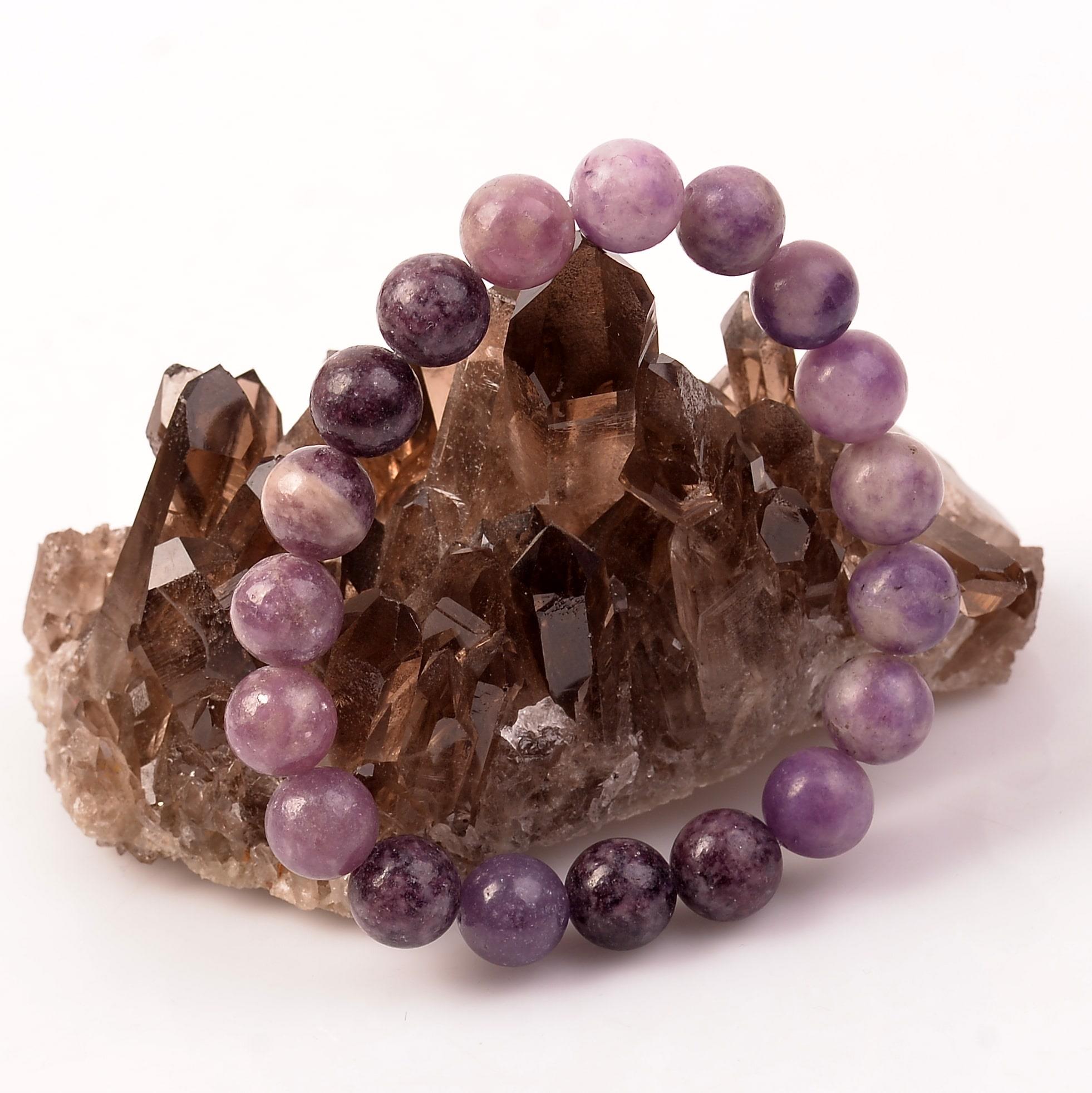 Lepidolit Taşı Bileklik