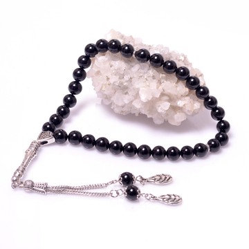 Oniks Taşı Tesbih - 8 mm - 1