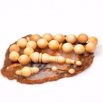 Portakal Ağacı Bilek Boy Tesbih (14*16 mm) - 1