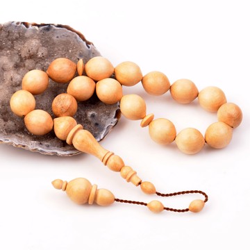 Portakal Ağacı Bilek Boy Tesbih (14*16 mm) - 2