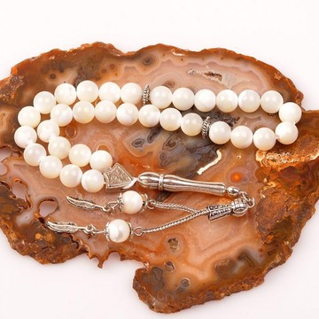 Sedef Taşı Tesbih ( 7 mm ) - 2