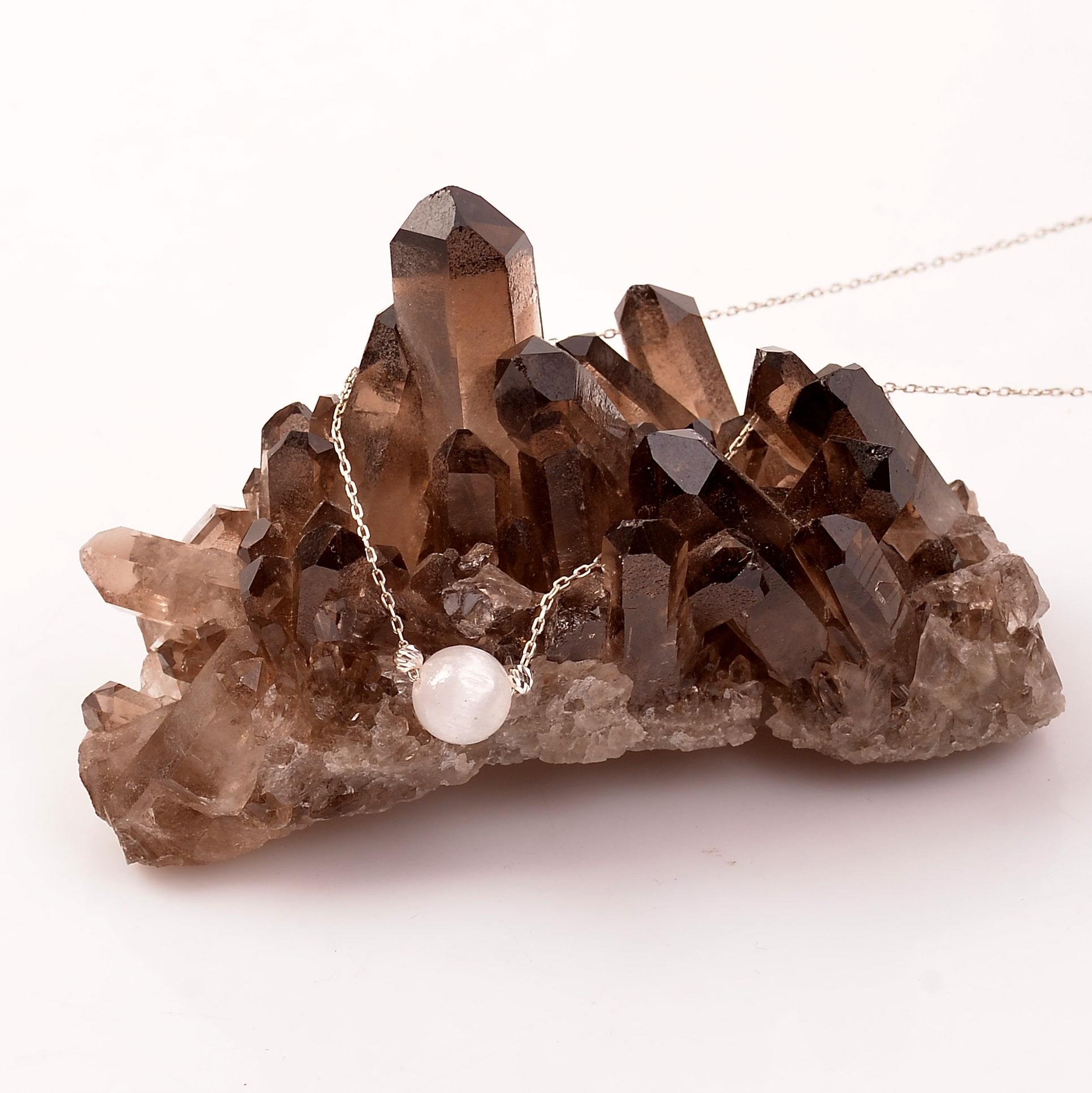 Selenit Taşı Kolye