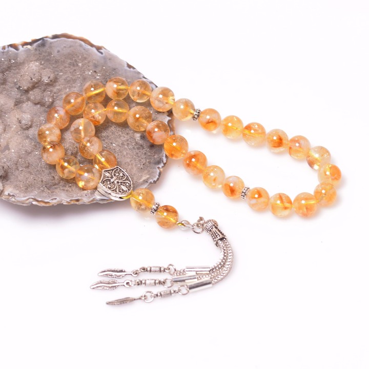 Sitrin Taşı Tesbih (10 mm)