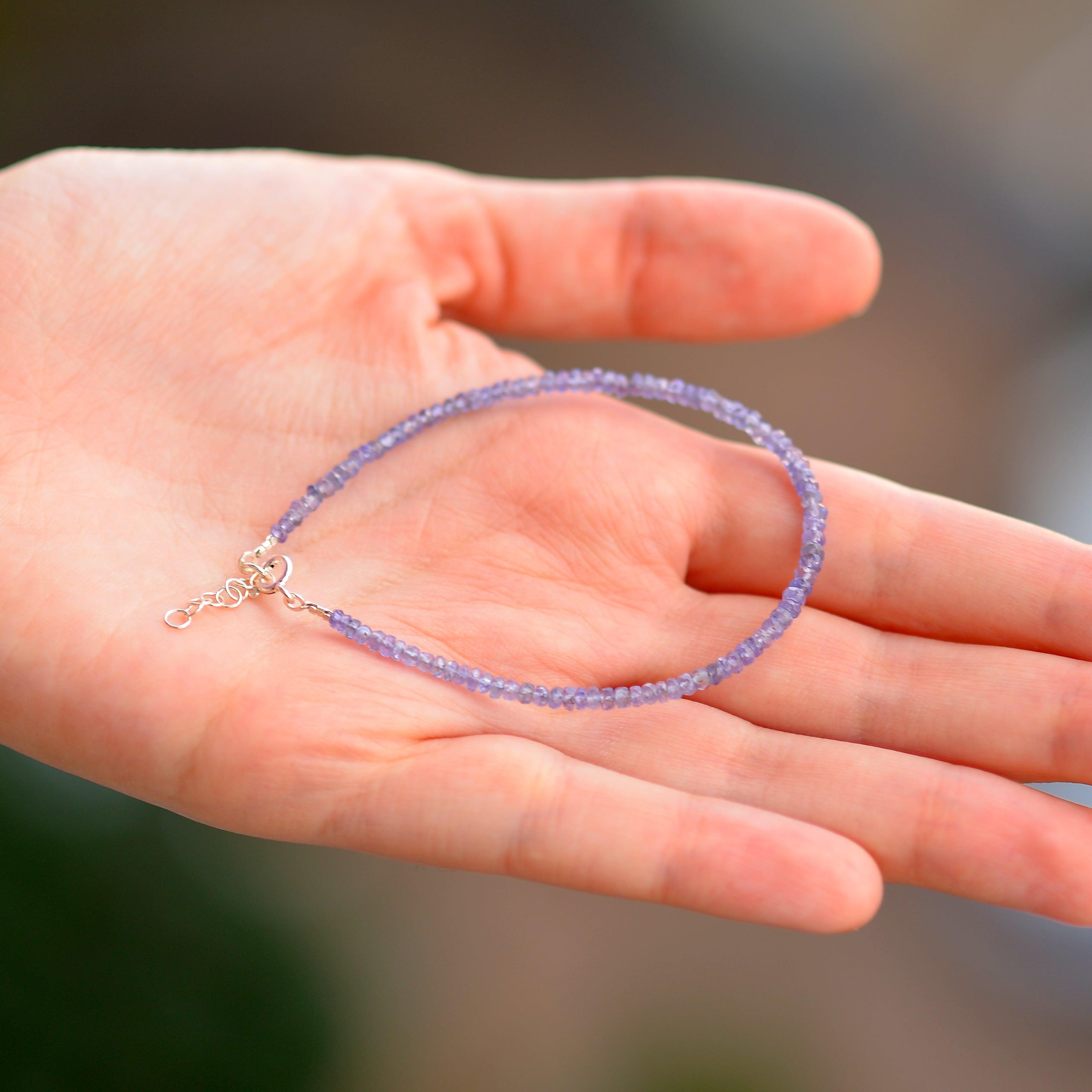 Tanzanit Taşı Bileklik