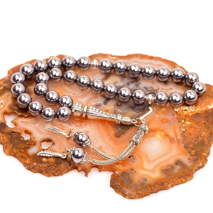 Terahertz Taşı Tesbih (8 mm)