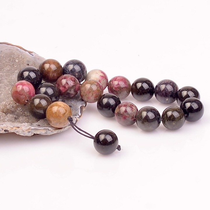 Turmalin Taşı Efe Tesbihi (14 mm) - 1