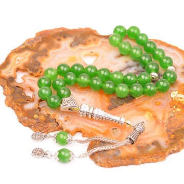 Yeşim Taşı Tesbih ( 8 mm ) - 1